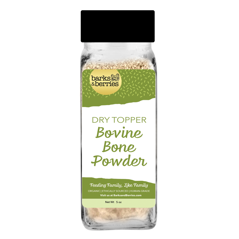 Grass-fed Bovine Bone Powder - Organic Dog Food Topper  Edit alt text